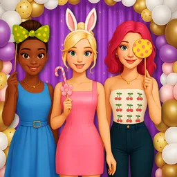 BFF Easter Photobooth Party