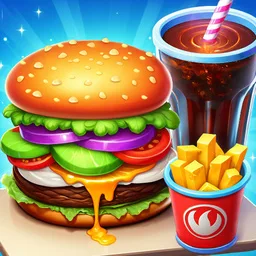 Burger Cafe: Cooking Games for Kids