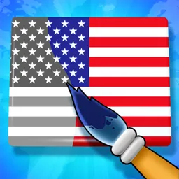 Draw Flag: ASMR Painting Games