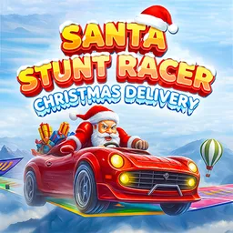 Santa Stunt Racer Christmas Delivery